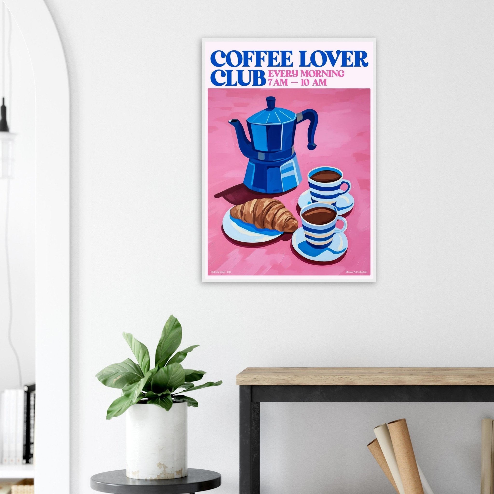 Coffee Lover Club | Modern Art Collection - DC Works