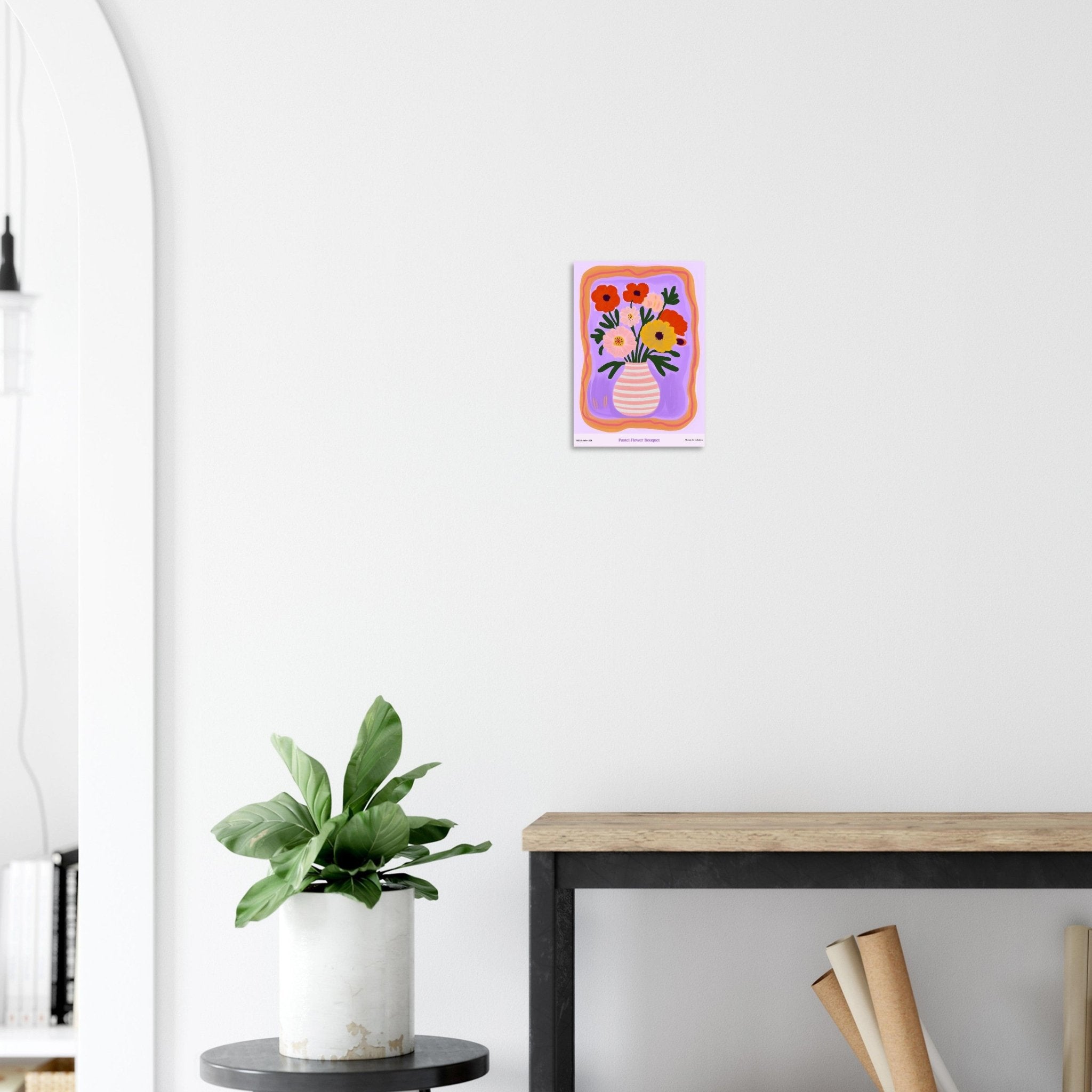 Pastel Flower Bouquet | Modern Art Collection - DC Works