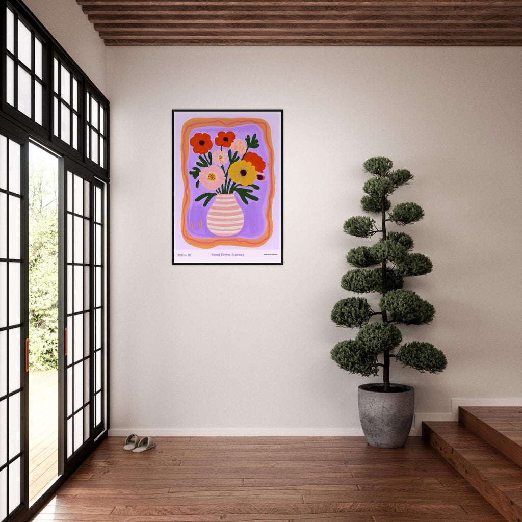 Pastel Flower Bouquet | Modern Art Collection - DC Works