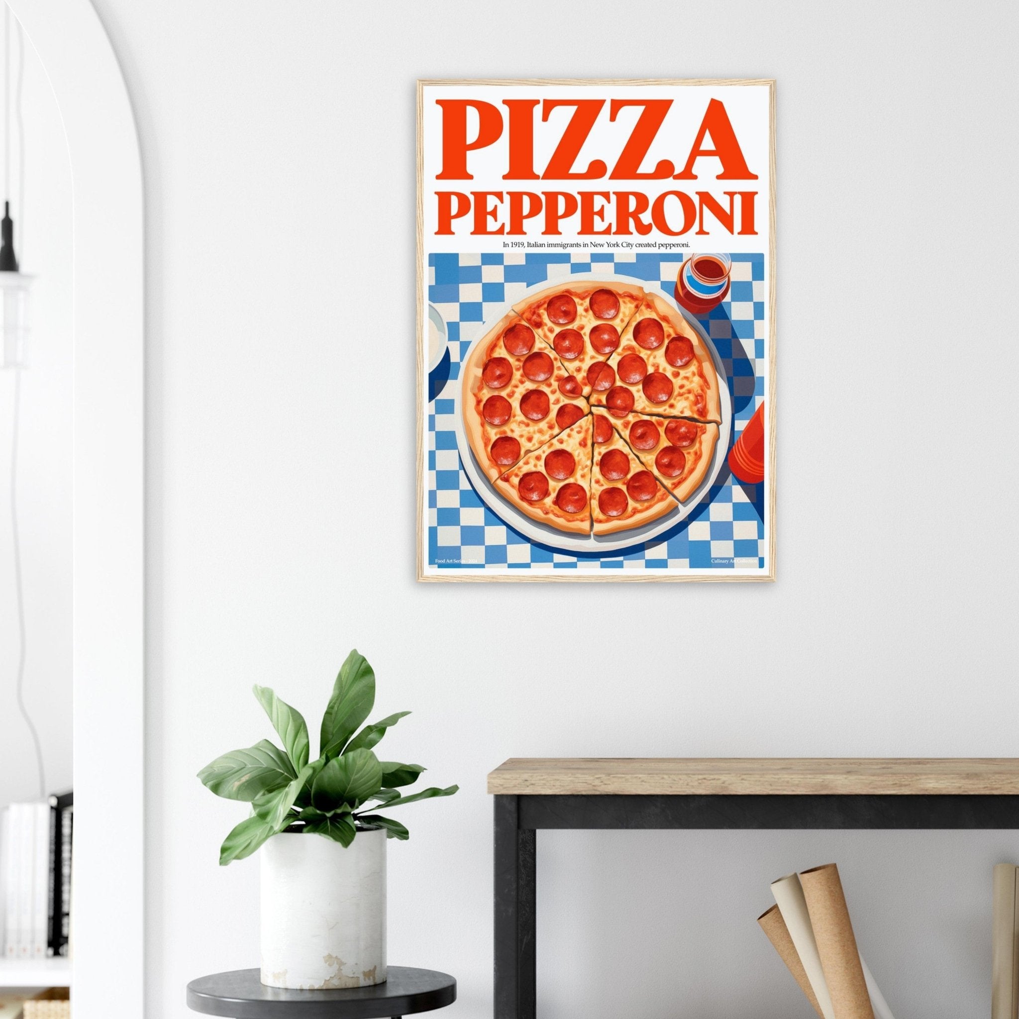 Pizza Pepperoni | Modern Art Collection - DC Works