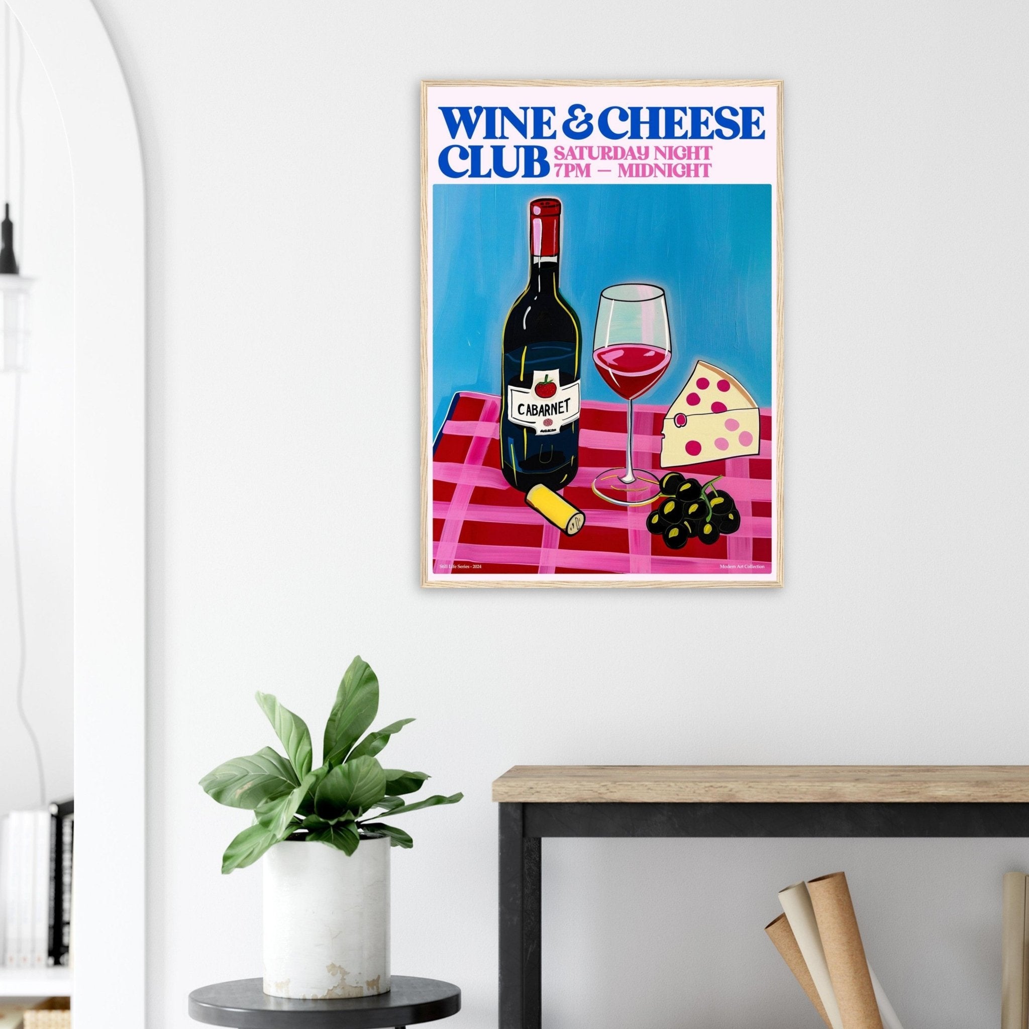 Wine & Cheese Club | Modern Art Collection - DC Works
