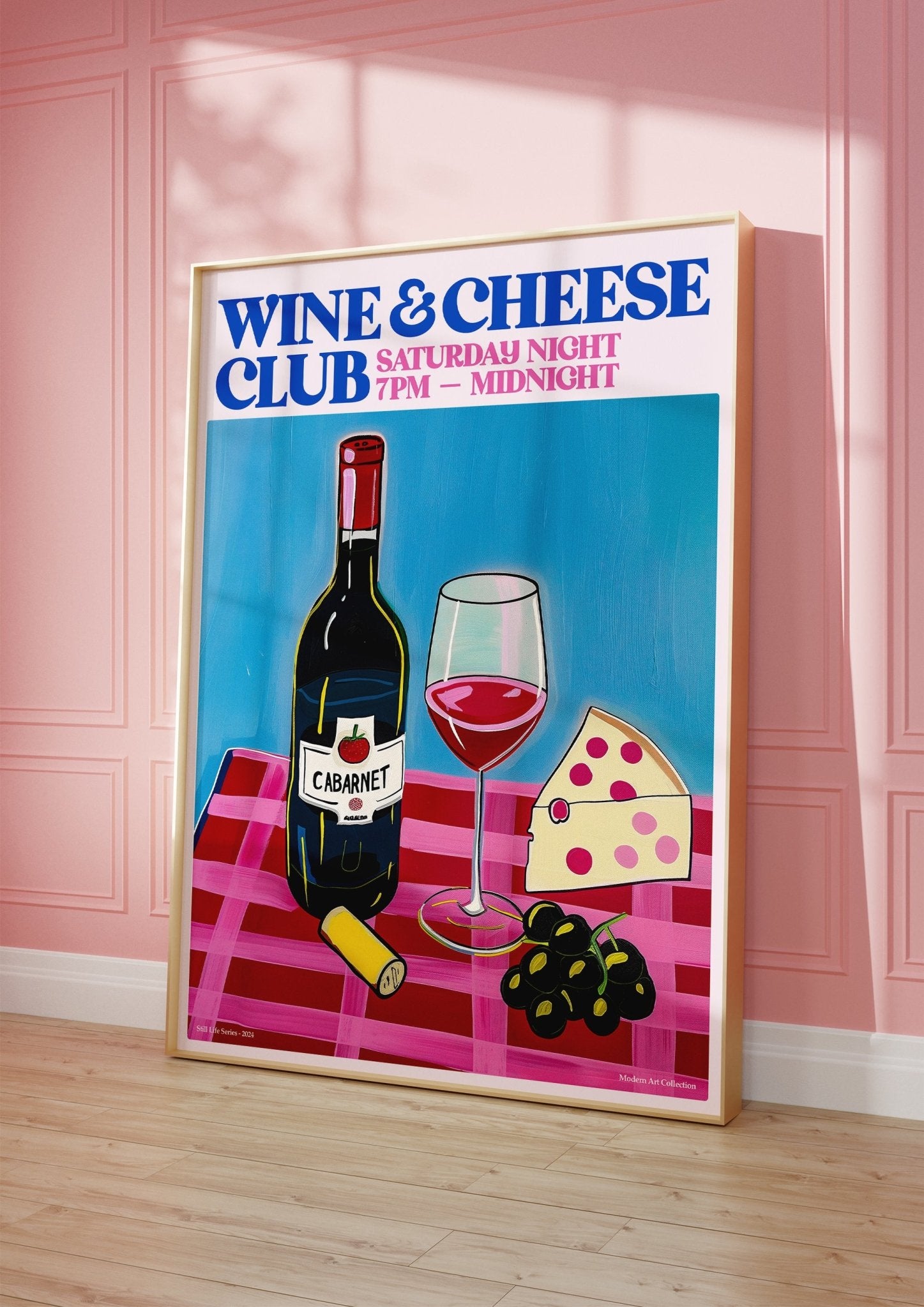 Wine & Cheese Club | Modern Art Collection - DC Works