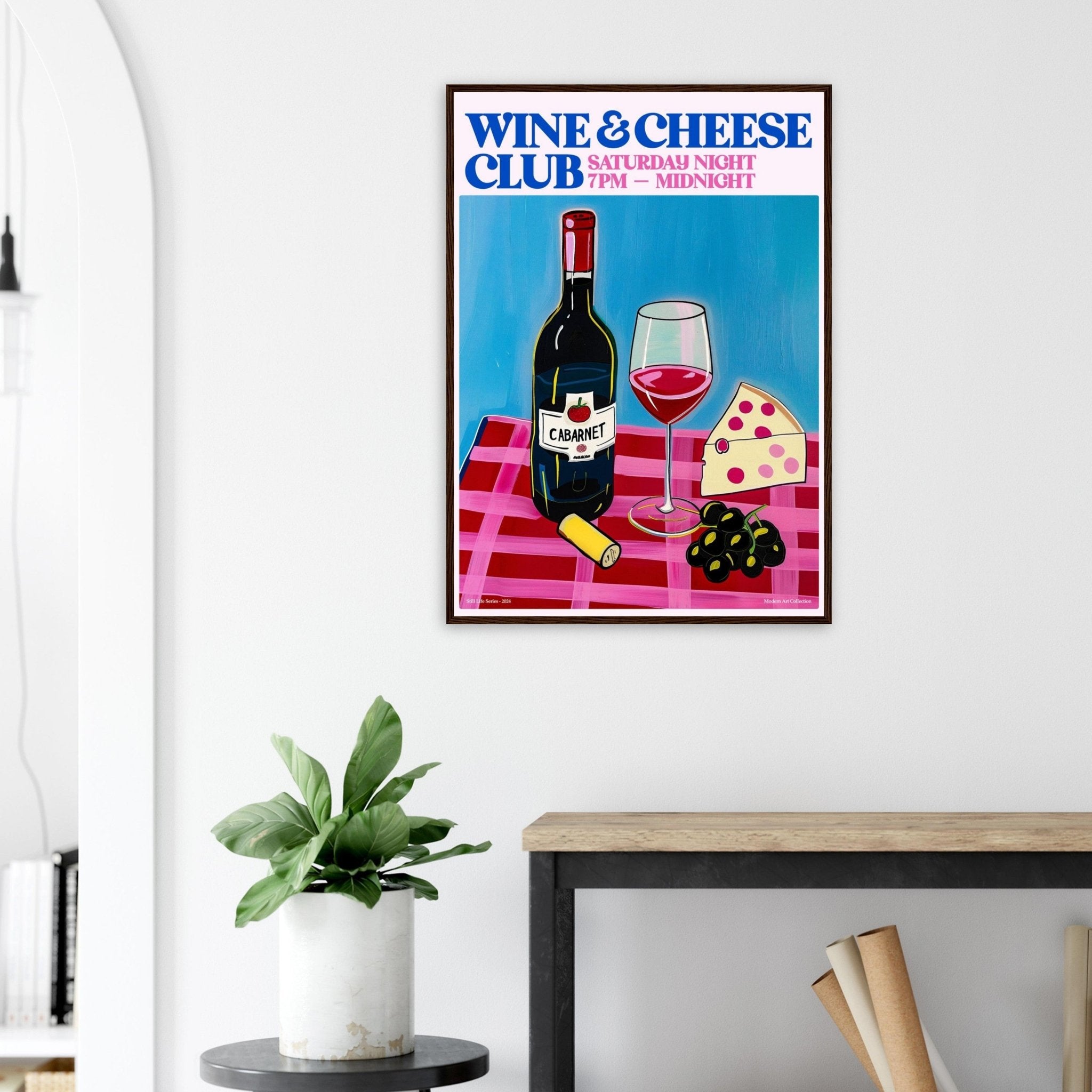 Wine & Cheese Club | Modern Art Collection - DC Works